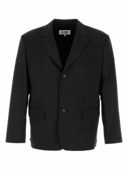 MM6 Maison Margiela - Black Single Breasted Blazer