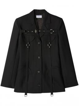 OFF-WHITE - Black Wool Blazers