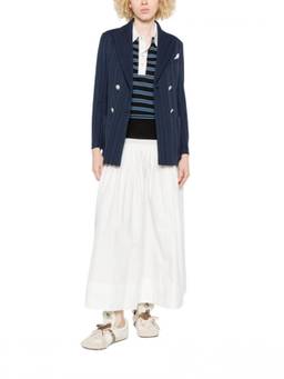 Circolo 1901 - Blue Solid Notched Lapel Blazer