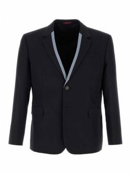 Gucci - Navy Blue Single-Breasted Blazer