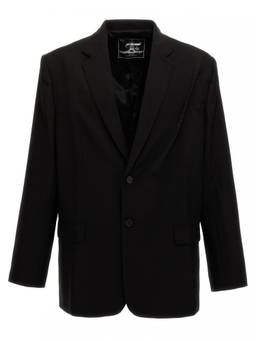 Y/Project - Black Pinched Logo Blazer