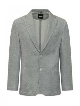 Boss - Grey Notched Lapel Blazer