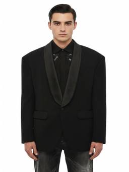 Dsquared2 - Black Shawl Lapel Blazer