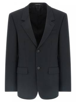 Balenciaga - Black Wool Tailored Blazer