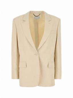 Stella McCartney - Ivory Viscose Blend Blazer