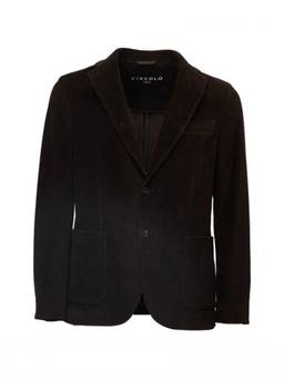 Circolo 1901 - Dark Brown Notched Lapel Blazer