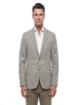 Corneliani - Green Notched Lapel Blazer