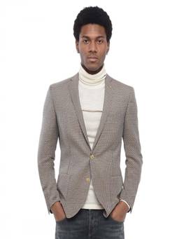 Corneliani - Brown Notched Lapel Blazer