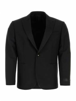 Versace - Black Wool Blend Blazer
