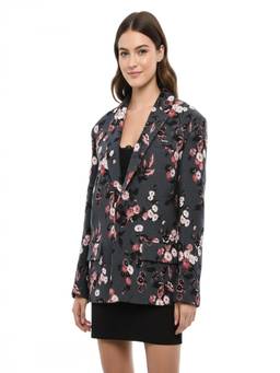 Dsquared2 - Multicolor Floral Notched Lapel Blazer