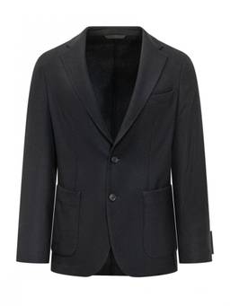 Boss - Black Notched Lapel Blazer