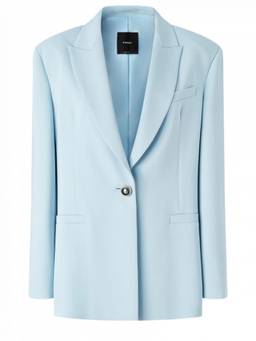 Pinko - Light Blue cady blazer