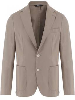 Boss - Beige Single Breasted Blazer