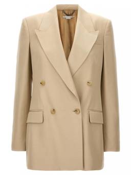 Stella McCartney - Beige Double-breasted Blazer