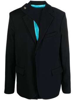 BOTTER - Black Wool Single-Breasted Blazer