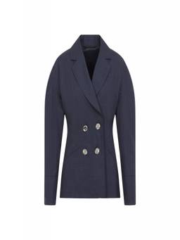 Givenchy - Denim Blue Slim Fit Blazer