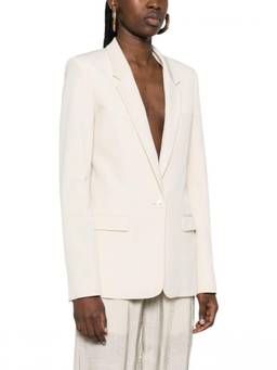 Isabel Marant - Beige Notched Lapel Blazer