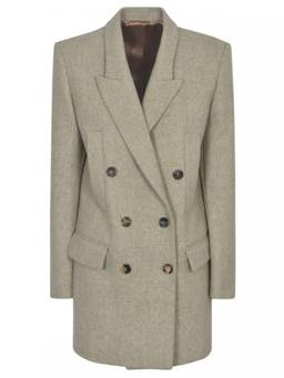 Isabel Marant - Grey Double Breasted Blazer