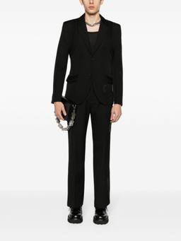 OFF-WHITE - Black Single Breasted Blazer