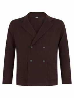 Boss - Dark Brown Textured Blazer