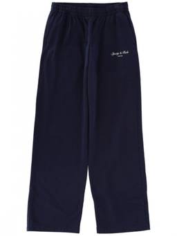 Sporty & Rich - Dark Navy Logo Trouser