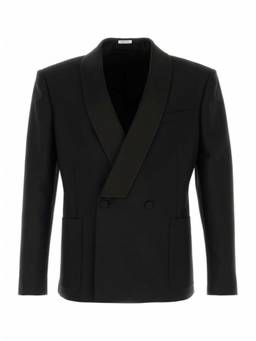 Alexander McQueen - Black Shawl Lapel Blazer