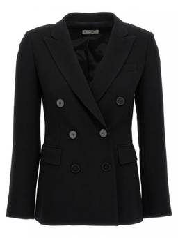 Alberto Biani - Black Double-breasted Blazer