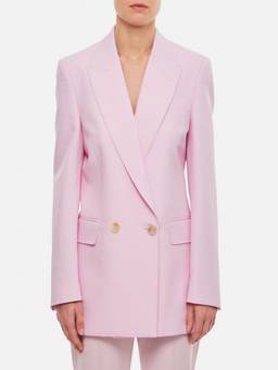 Alexander McQueen - Light Pink Double-Breasted Blazer