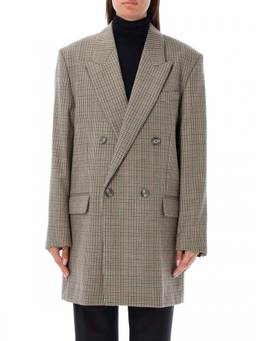 AMI Paris - Beige Peaked Lapel Blazer
