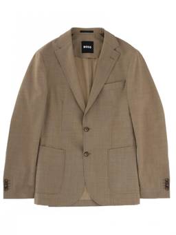 Boss - Light Brown Solid Blazer
