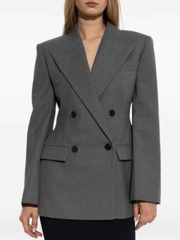 Givenchy - Grey Double-breasted Blazer