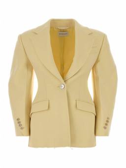 Givenchy - Pastel Yellow Crepe Blazer