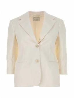 Givenchy - White Single-Breasted Blazer