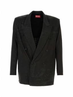 Diesel - Black Stretch Acetate J-Pekka Blazer