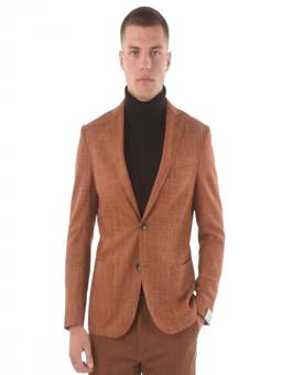 Corneliani - Brown Single Breasted Blazer