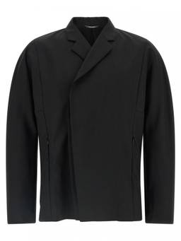 Kiko Kostadinov - Black Solid Notched Lapel Blazer