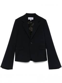 Loewe - Black Wool Single-Breasted Blazer