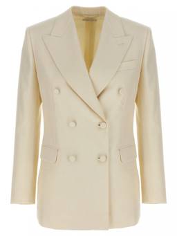 Brioni - White Flavia Blazer