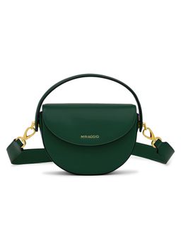 MIRAGGIO - Dark Green Lee Crossbody Bag