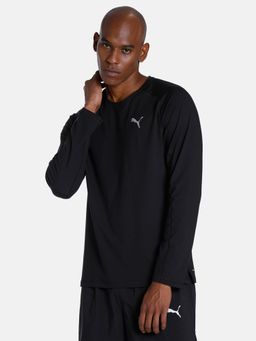 Puma - Run Cloudspun Mens Black T-shirt