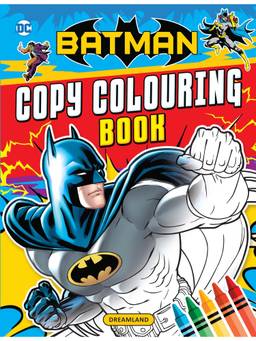 Dreamland - Batman Copy Colouring Drawing Painting Colouring By Dreamland Publications