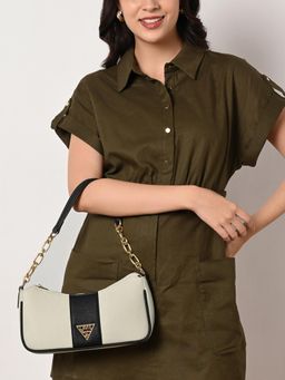 Lavie Signature - Womens Off White Kansas Small Handbag (L)