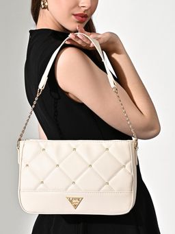 Lavie Signature - Women's Stud Omaha Small Hobo Handbag (S)