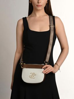 Lavie Signature - Womens Off White Reno Colorblock Sling Bag (S)
