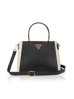 Lavie Signature - Black Womens LS Trinidad 3C Box Satchel Bag (M)