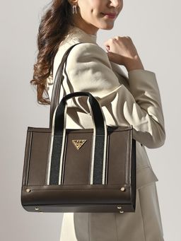 Lavie Signature - Brown Womens Columbus 3C Satchel Bag (M)