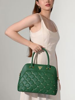 Lavie Signature - Women's Stud Elko Medium Satchel Handbag (M)