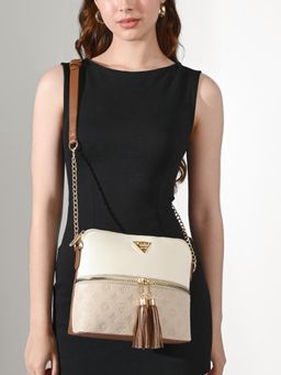 Lavie Signature - Women's Stud Omaha Small Hobo Handbag (M)