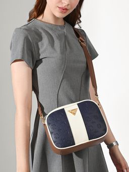 Lavie Signature - Women's Mono Jasper Medium Satchel Handbag (S)