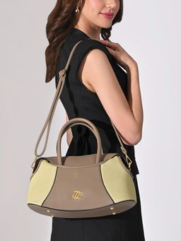 Lavie Signature - Women's Canva Medium Satchel Handbag (Medium)